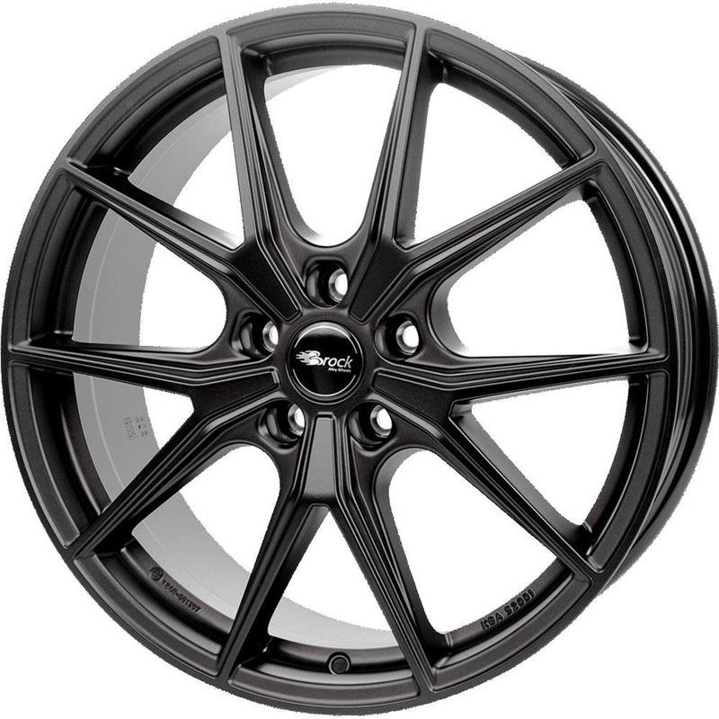 Brock B40 2021 Matt Black 10.5x20/5x130 D71.6 ET55  