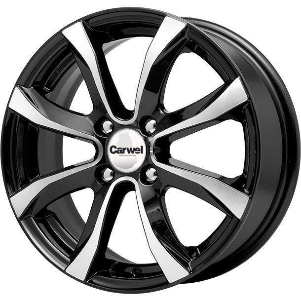 Carwel Omicron 2022 Black Polished 6x15/4x114.3 D67.1 ET40  
