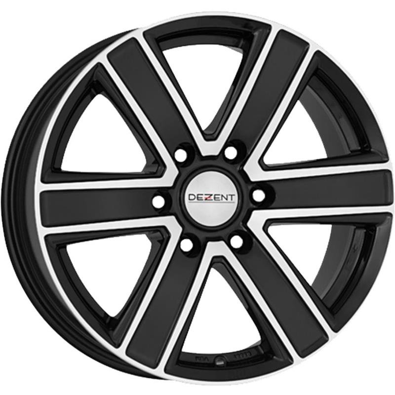 Dezent TJ dark 2022 Black/polished 8x16/6x114.3 D66.1 ET30  
