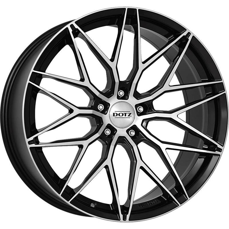 Dotz Suzuka dark 2021 Black/polished 10x20/5x112 D70.1 ET28  