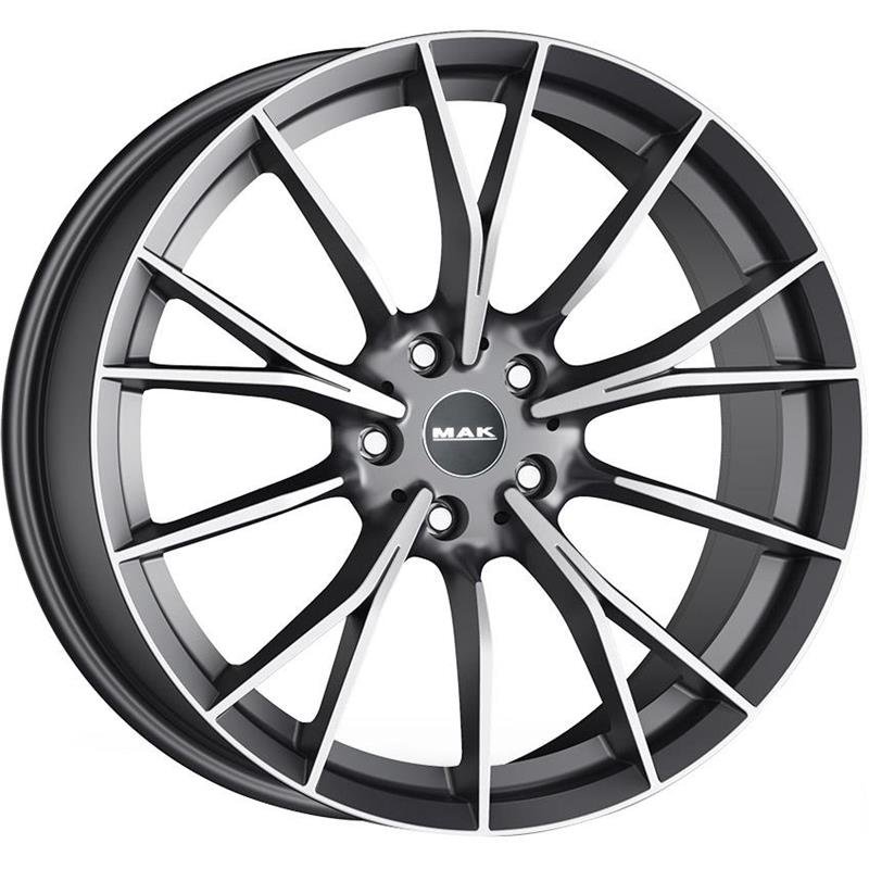 MAK Fabrik 2022 Gun Met-Mirror Face 8x18/5x112 D66.6 ET30  