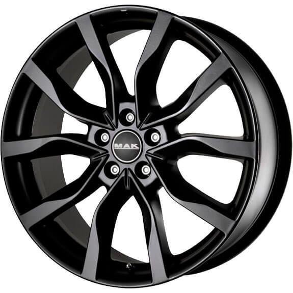 MAK Highlands 2022 Matt Black 8x18/5x108 D63.4 ET45  