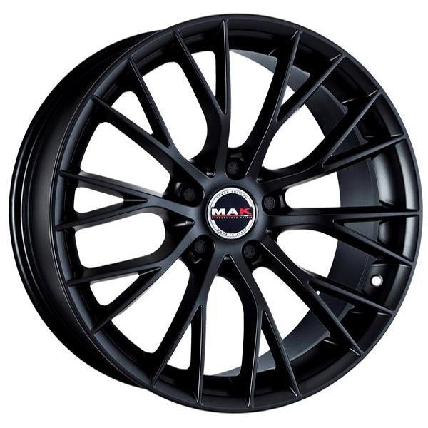 MAK Munchen 2022 Matt Black 8.5x19/5x120 D72.6 ET30  