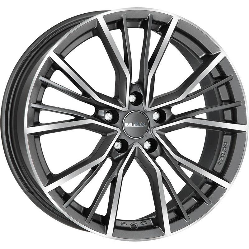 MAK Union 2020 Gun Met-Mirror Face 8.5x20/5x112 D66.6 ET20  