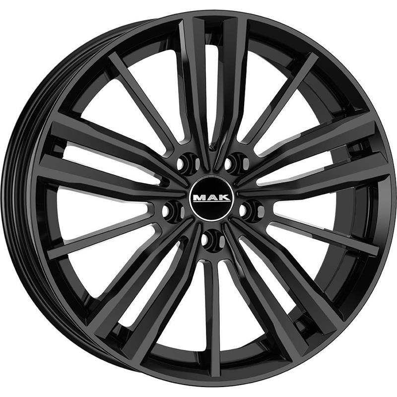 MAK Vier 2022 Gloss Black 8x18/5x112 D66.6 ET39  