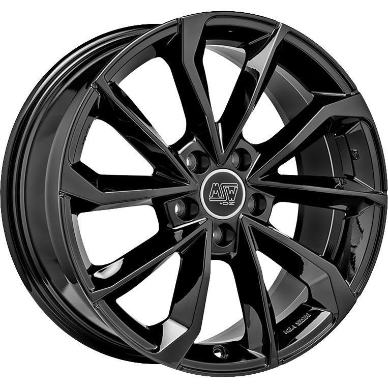 MSW 42 2022 Gloss Black 7.5x17/5x108 D73.1 ET45  