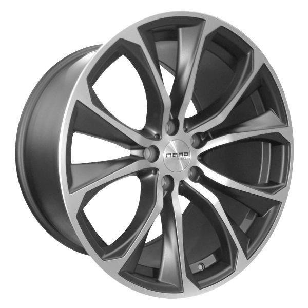 Nano BK923 2018 Matt Graphite Polished 11x20/5x120 D74.1 ET40  